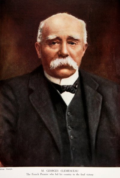 M. Georges Clemenceau, 1914-19 by Herbert Vandyk